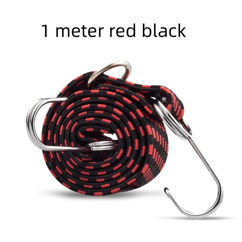 Elastic Rubber Hooks for Motorcycle and Bicycle – Practical Luggage Accessories