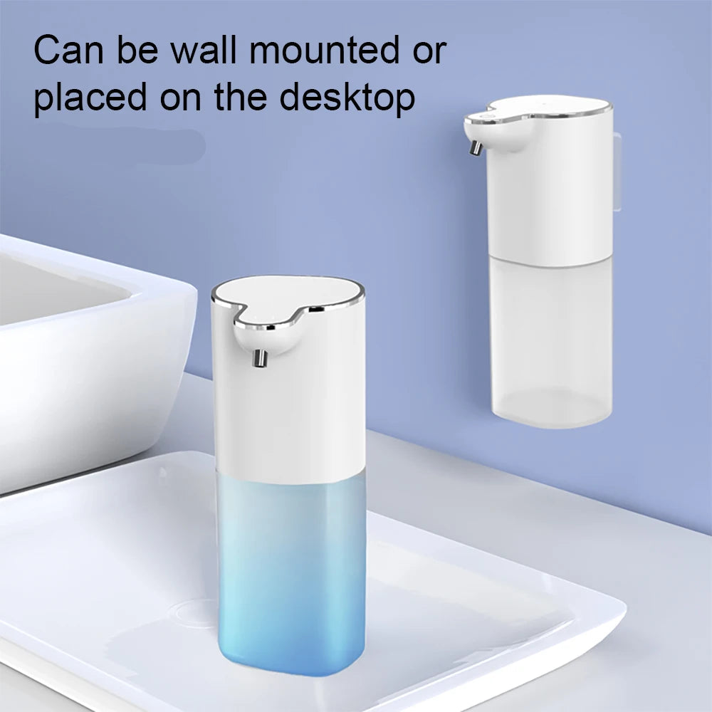 Distributeur de Savon Automatique Infrarouge – Rechargeable Type-C, Haute Capacité, Distribution Sans Contact