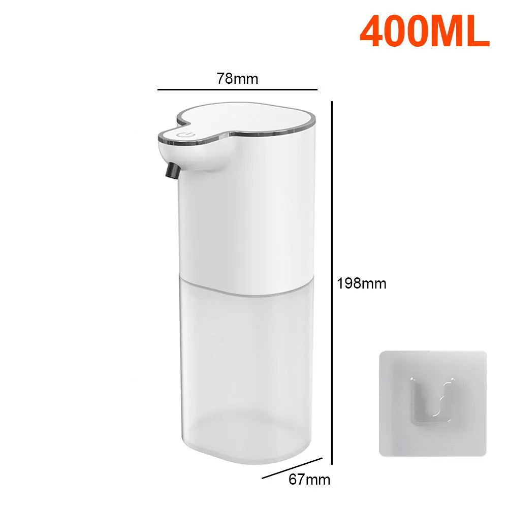 Distributeur de Savon Automatique Infrarouge – Rechargeable Type-C, Haute Capacité, Distribution Sans Contact