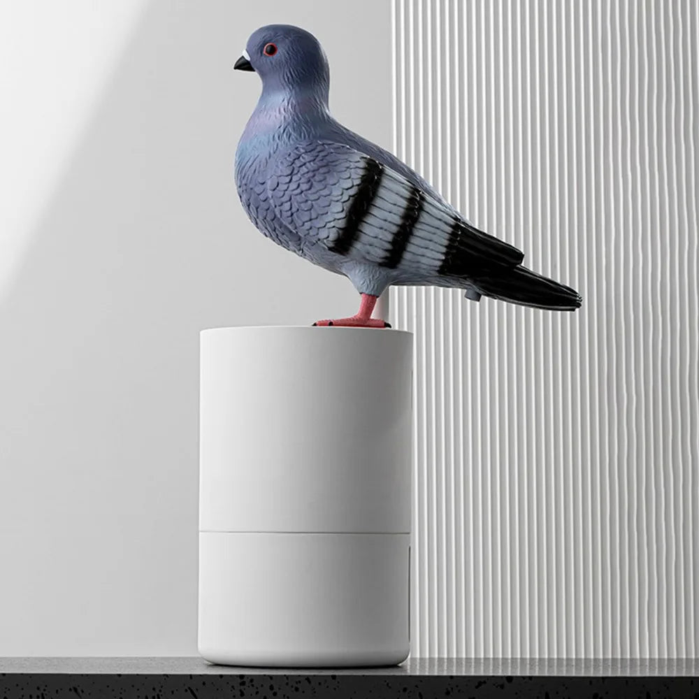 Distributeur de Savon en Forme de Pigeon – Pompe à Savon Liquide 283,5 g pour Cuisine et Salle de Bain
