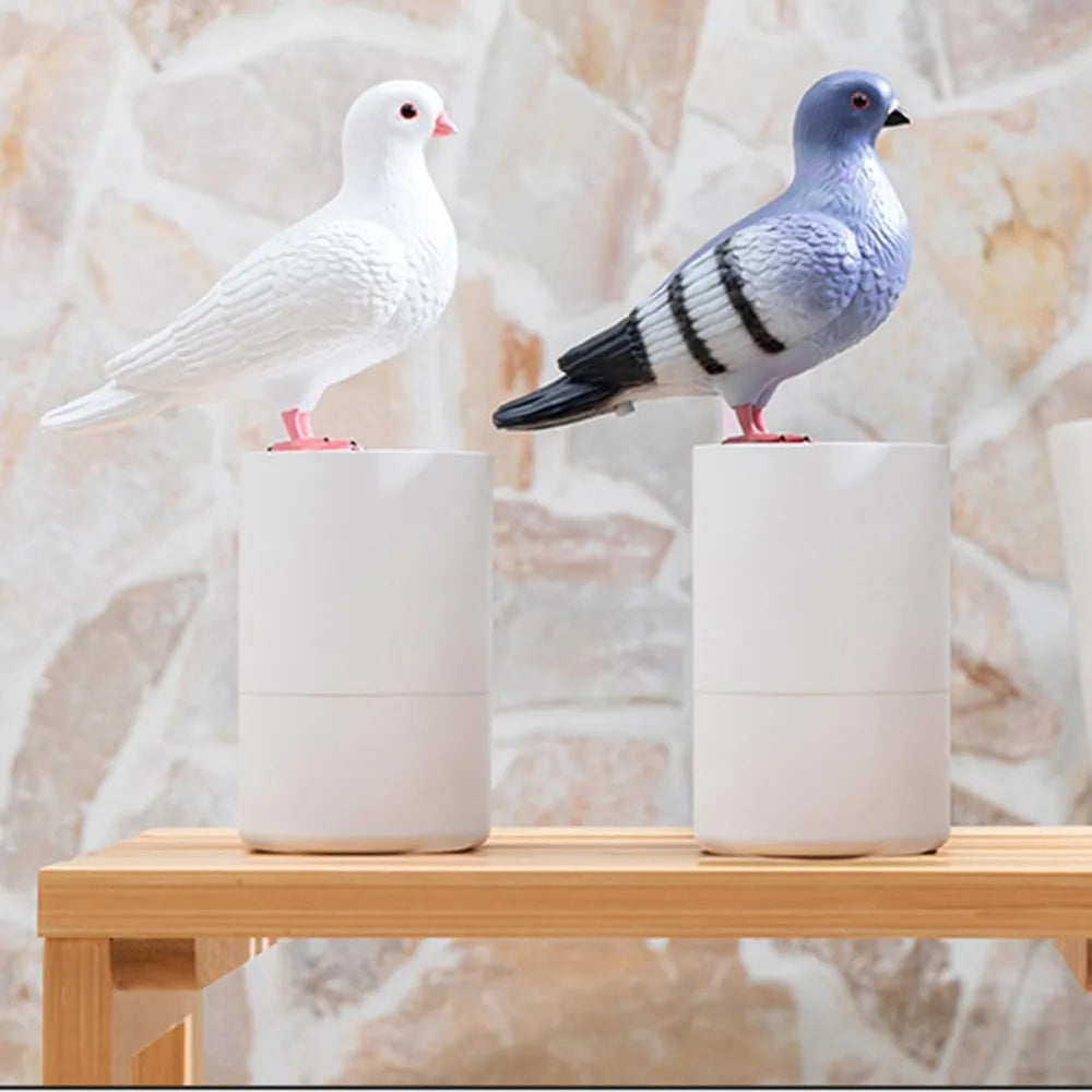 Distributeur de Savon en Forme de Pigeon – Pompe à Savon Liquide 283,5 g pour Cuisine et Salle de Bain