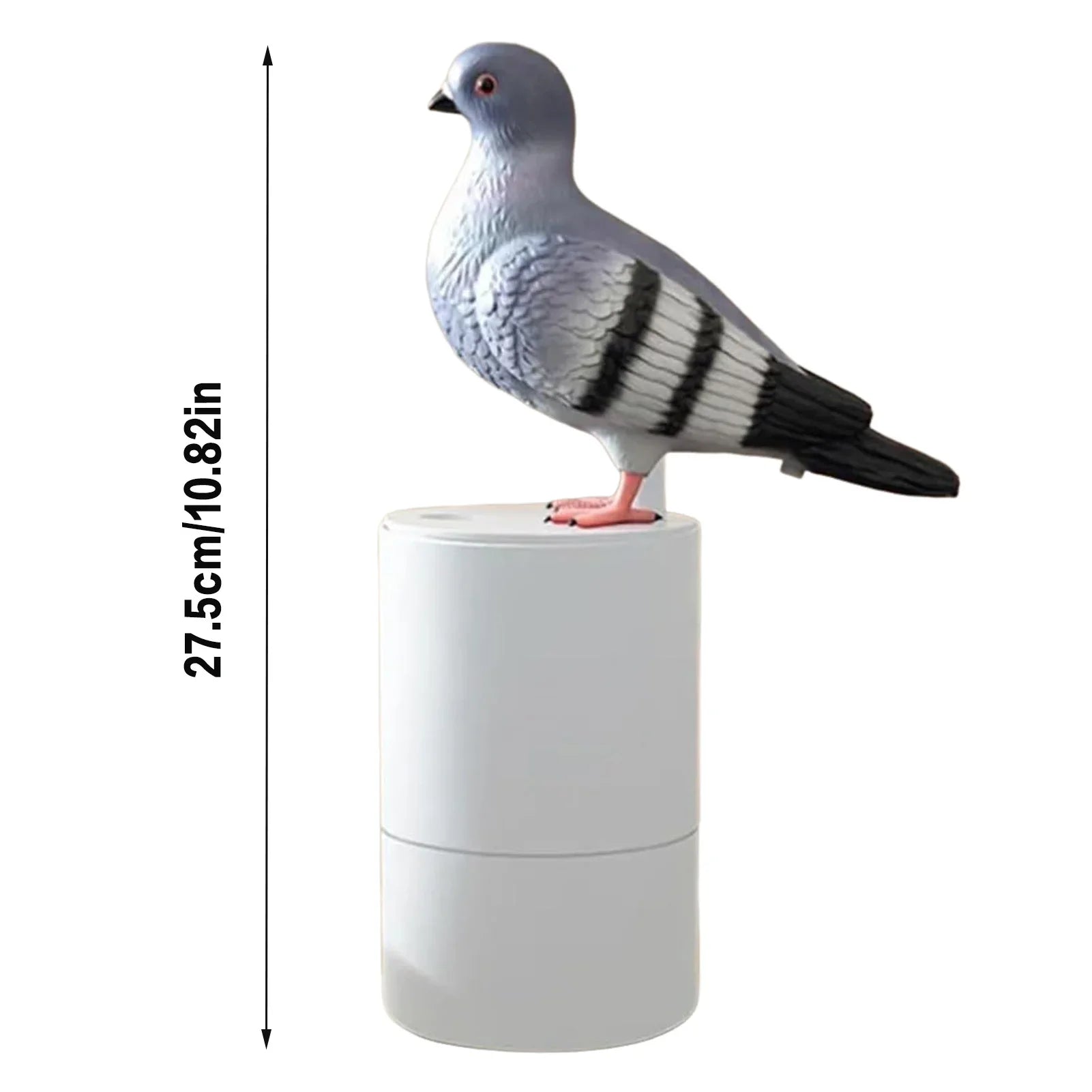 Distributeur de Savon en Forme de Pigeon – Pompe à Savon Liquide 283,5 g pour Cuisine et Salle de Bain