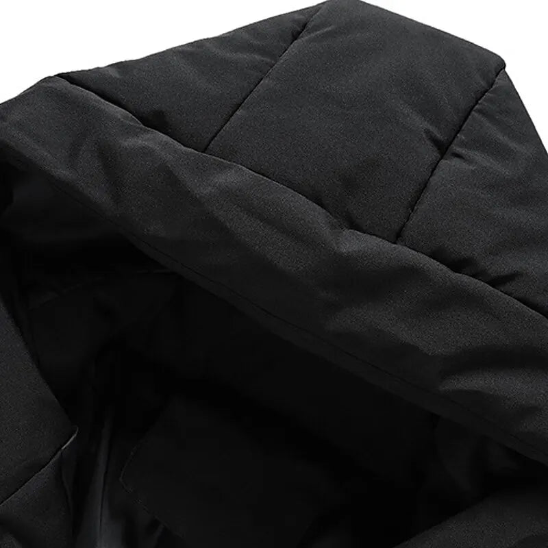 Doudoune Isolée pour Hommes avec Capuche – Veste Chaude et Résistante à l'Eau