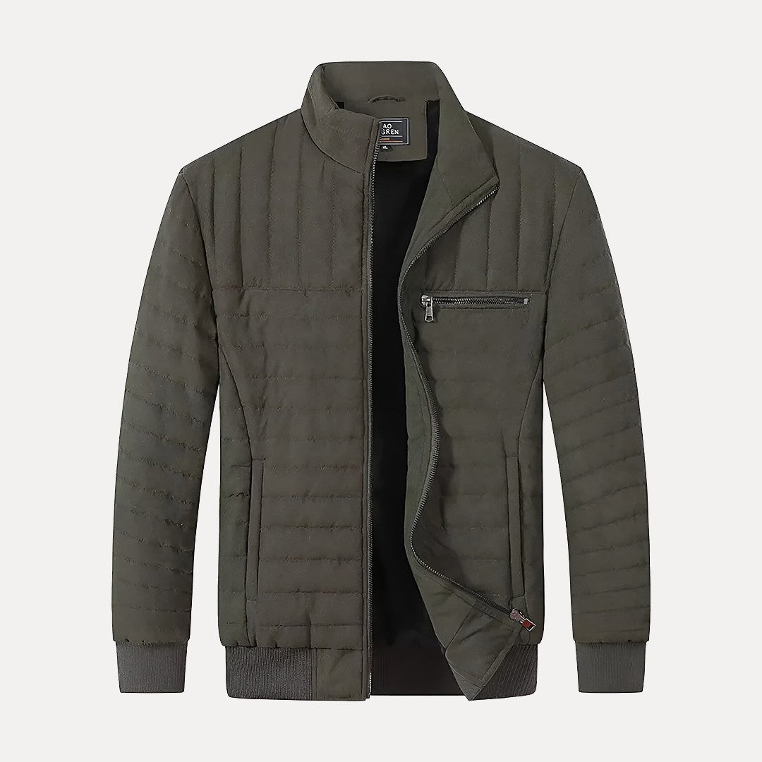 Doudoune Matelassée Homme en Coton avec Col Montant – Warm Work Jacket