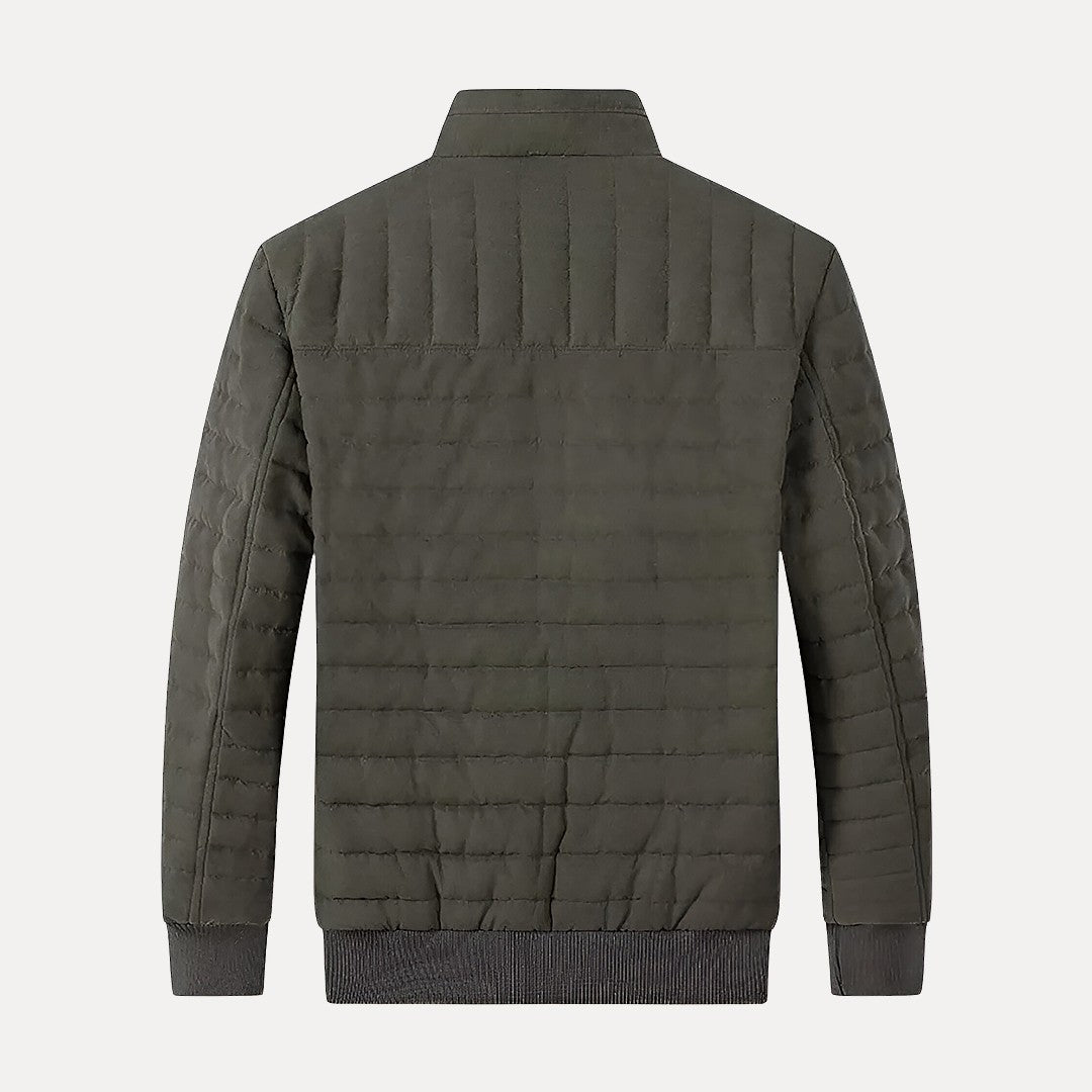 Doudoune Matelassée Homme en Coton avec Col Montant – Warm Work Jacket