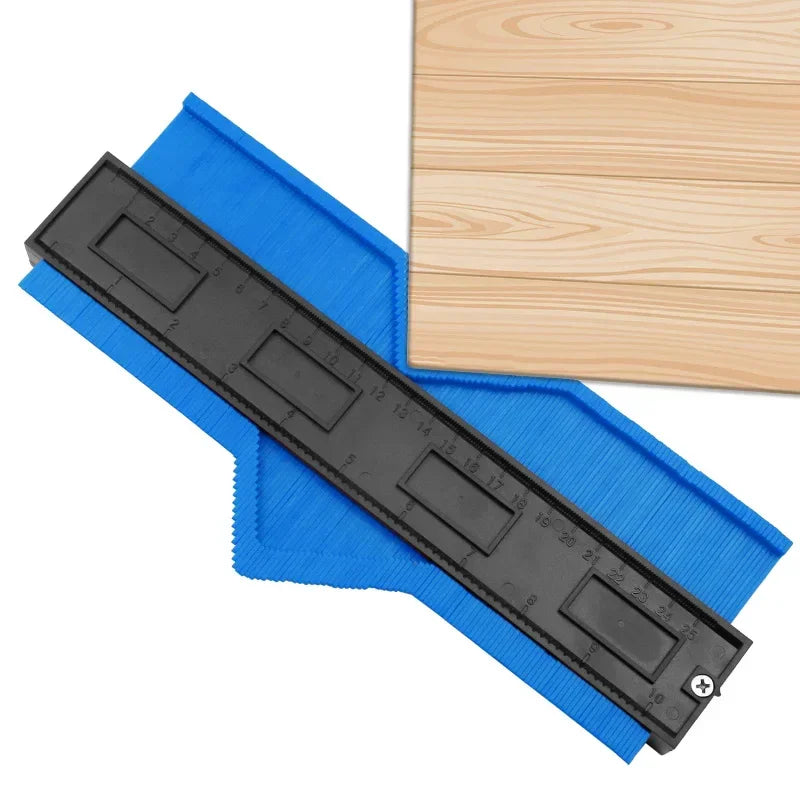 Duplicateur de Jauge de Contour en Plastique de 10 Pouces pour Projets de Bricolage