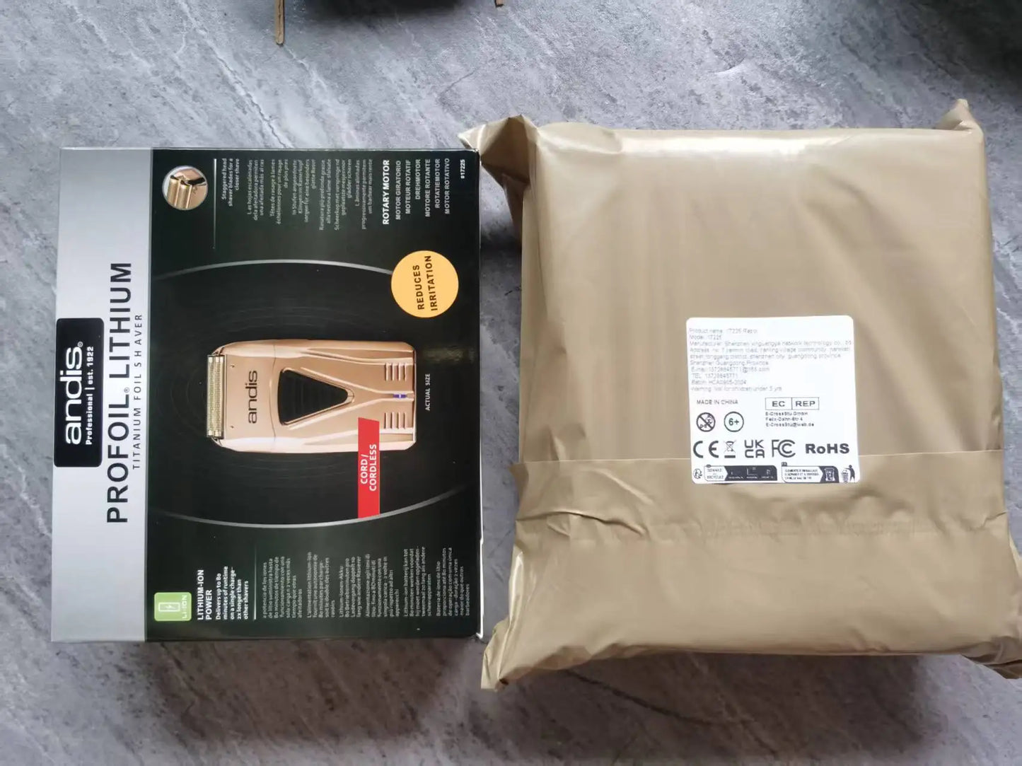 Electric Shaver and Hair Clipper for Men – Gradient Whitener and Oil Head Design