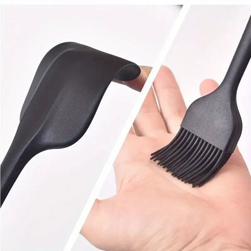 Ensemble de 6 Spatules en Silicone Résistantes à la Chaleur pour la Cuisine