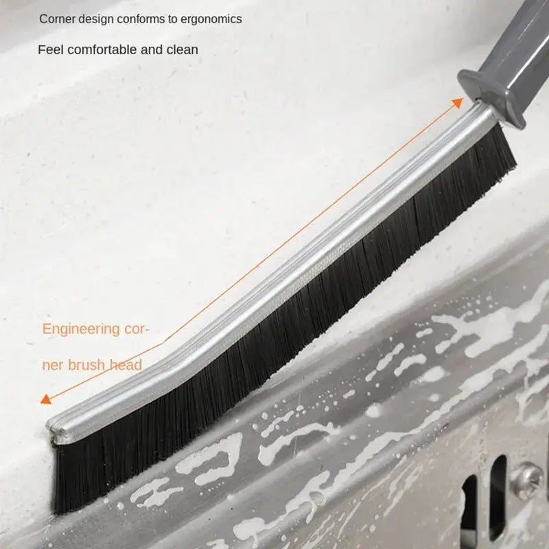 Ensemble de Brosses de Nettoyage Multifonctionnelles – 4 Outils Compacts en Plastique Durable pour Cuisine Impeccable