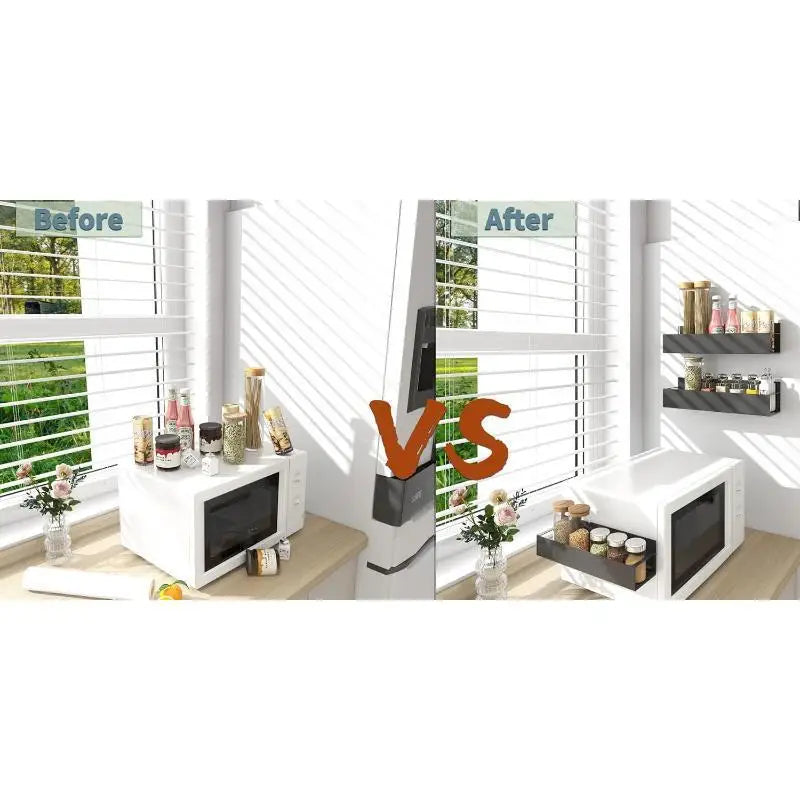 Étagère Magnétique pour Réfrigérateur, Rangement Compact et Pratique, Installation Facile – Optimisez Votre Espace en Cuisine