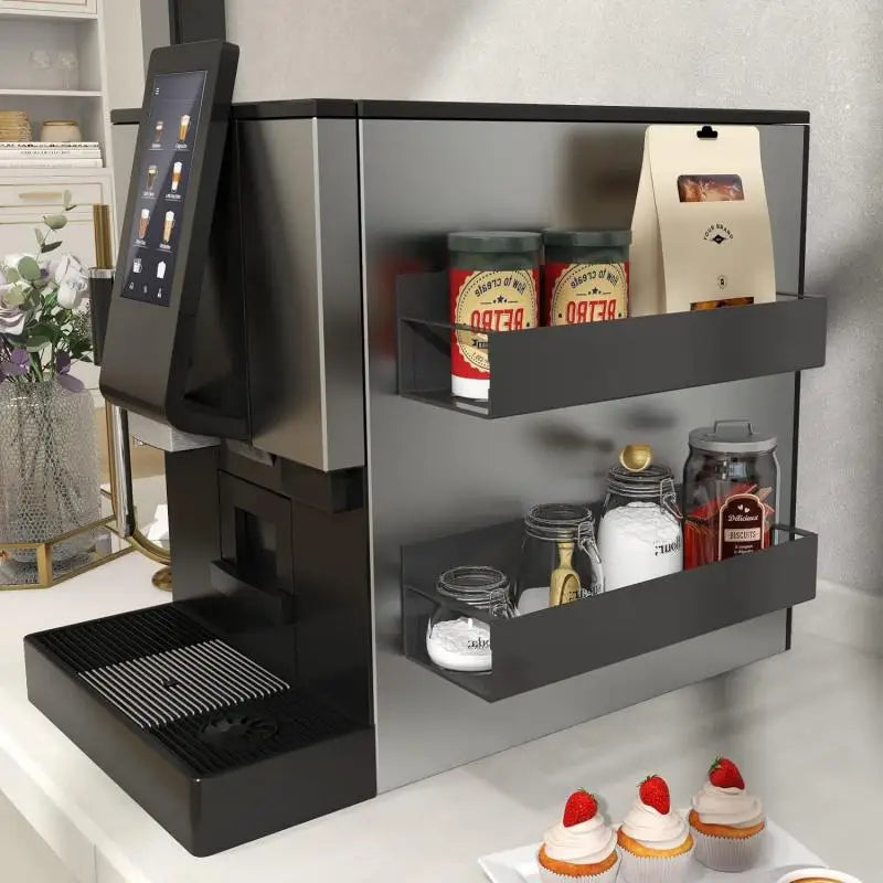 Étagère Magnétique pour Réfrigérateur, Rangement Compact et Pratique, Installation Facile – Optimisez Votre Espace en Cuisine