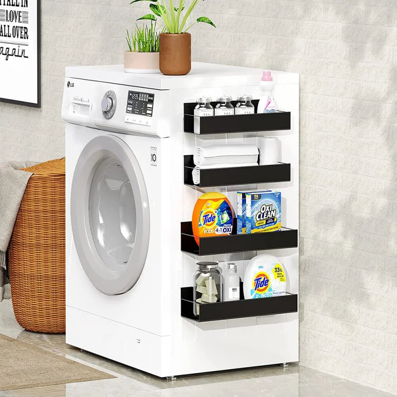 Étagère Magnétique pour Réfrigérateur, Rangement Compact et Pratique, Installation Facile – Optimisez Votre Espace en Cuisine