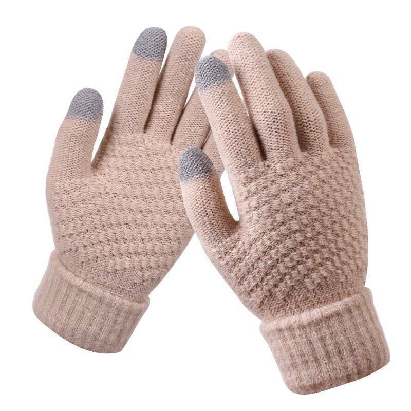 Gants Extensibles pour Femmes en Mélange de Coton, Nylon et Laine - Compatibles Écrans Tactiles 11
