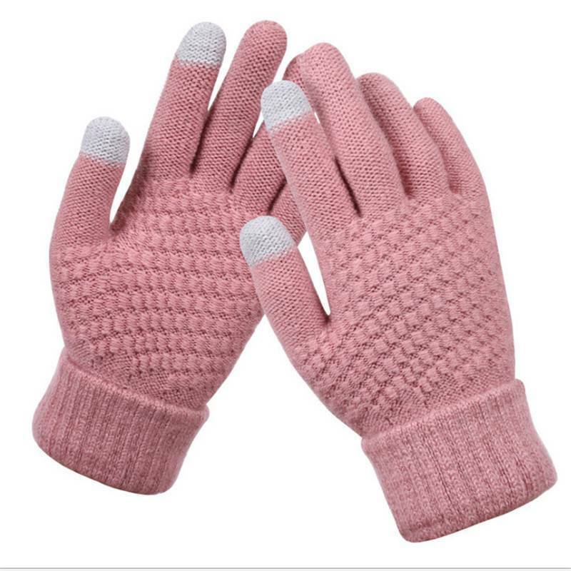 Gants Extensibles pour Femmes en Mélange de Coton, Nylon et Laine - Compatibles Écrans Tactiles 15