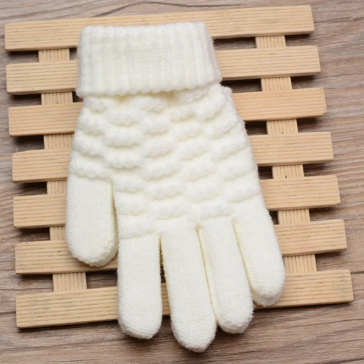 Gants Extensibles pour Femmes en Mélange de Coton, Nylon et Laine - Compatibles Écrans Tactiles 4