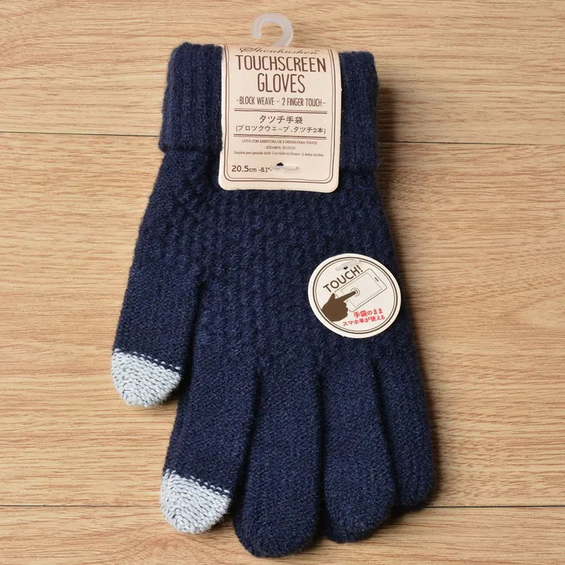 Gants Extensibles pour Femmes en Mélange de Coton, Nylon et Laine - Compatibles Écrans Tactiles 8