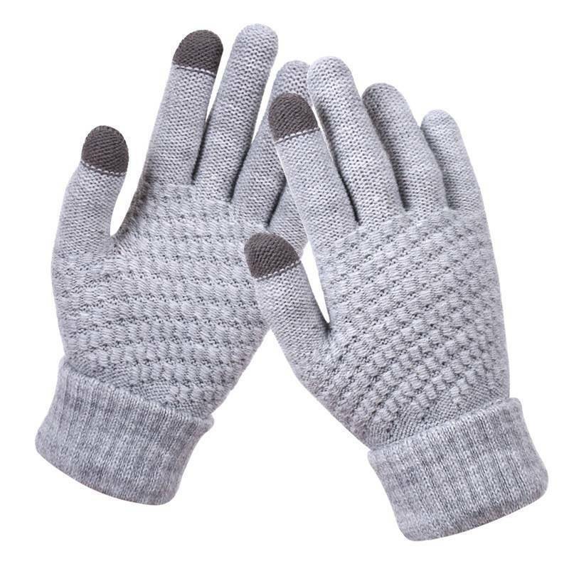 Gants Extensibles pour Femmes en Mélange de Coton, Nylon et Laine - Compatibles Écrans Tactiles 9