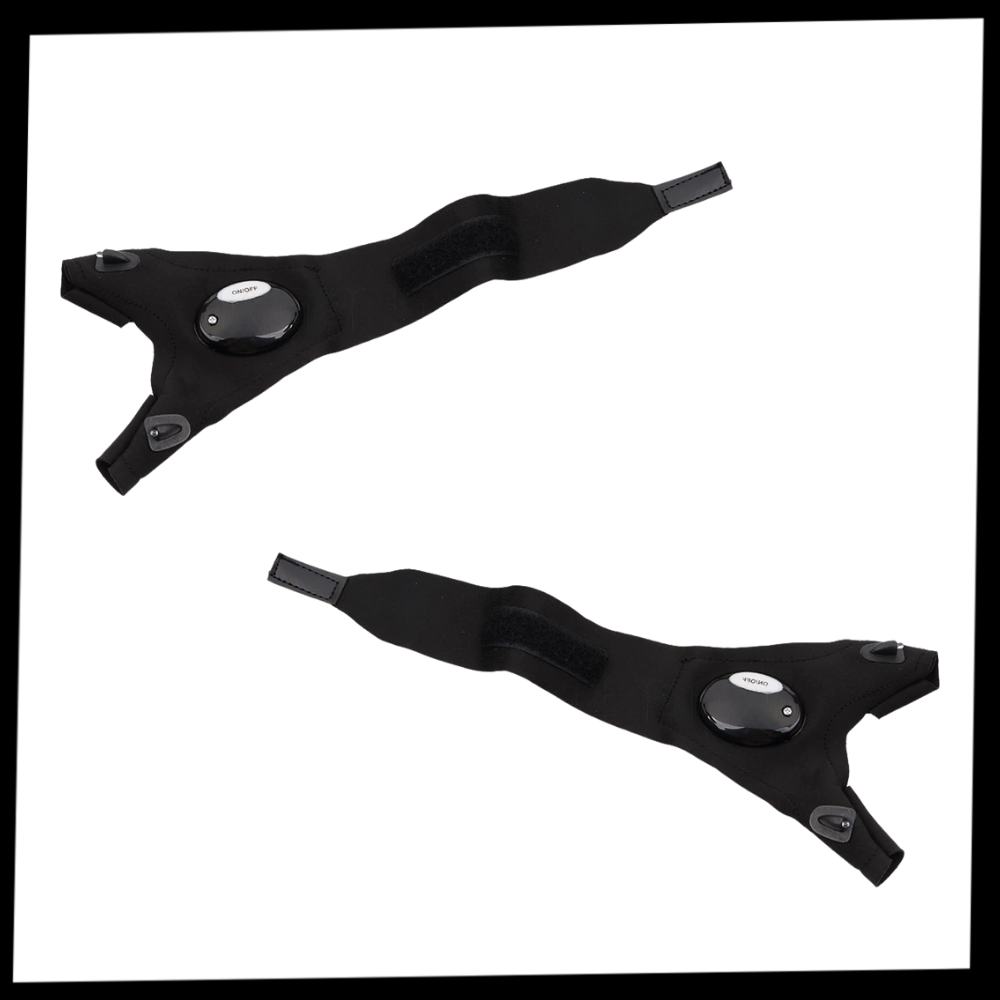 Gants LED Étanches avec Éclairage – Confortables pour Camping et Réparations