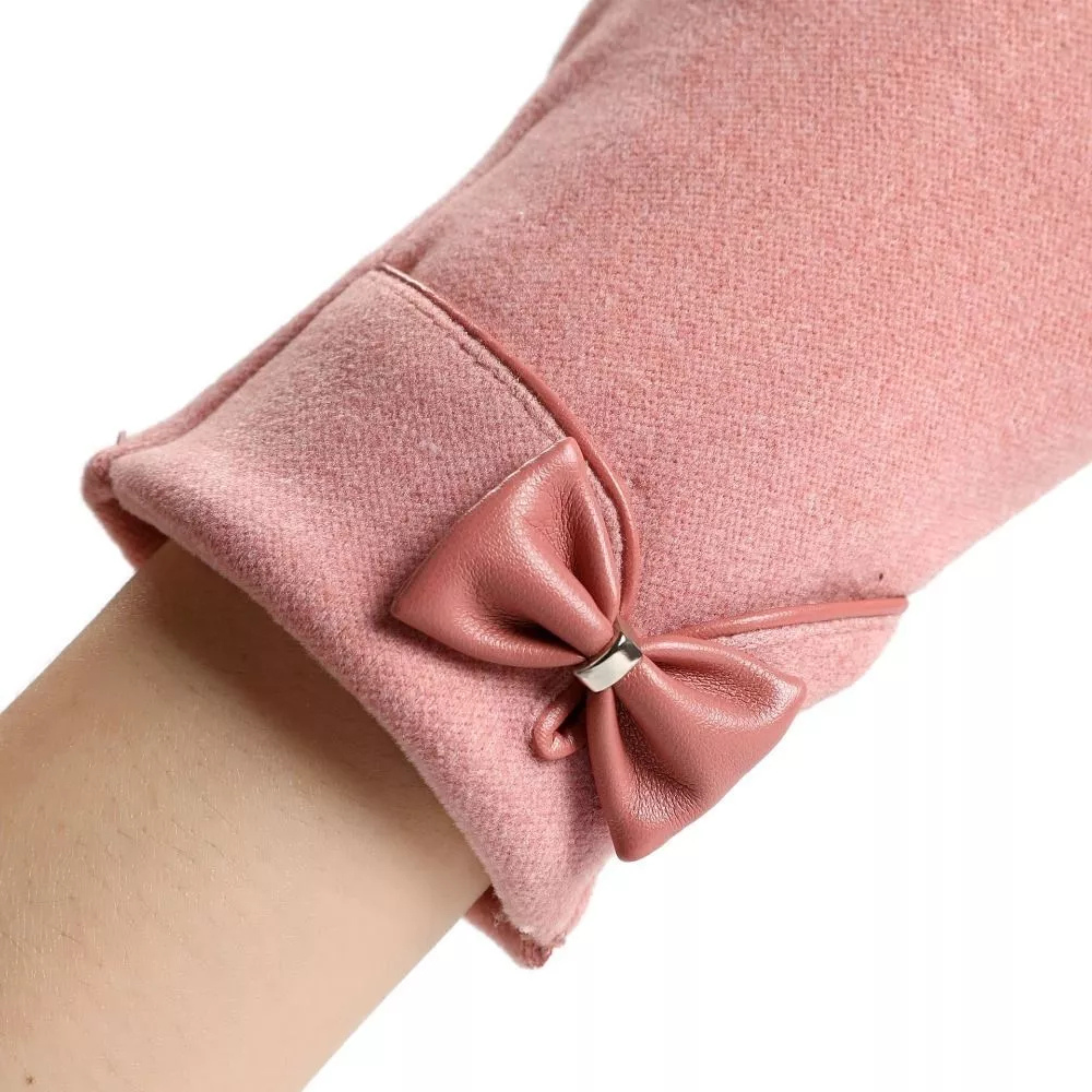 Gants d'hiver pour femmes avec écran tactile – Design ajusté en daim 3