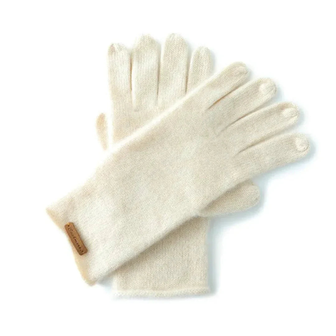Gants en Cachemire Légers pour Femmes avec Poignets Allongés - Élégance Hivernale 1
