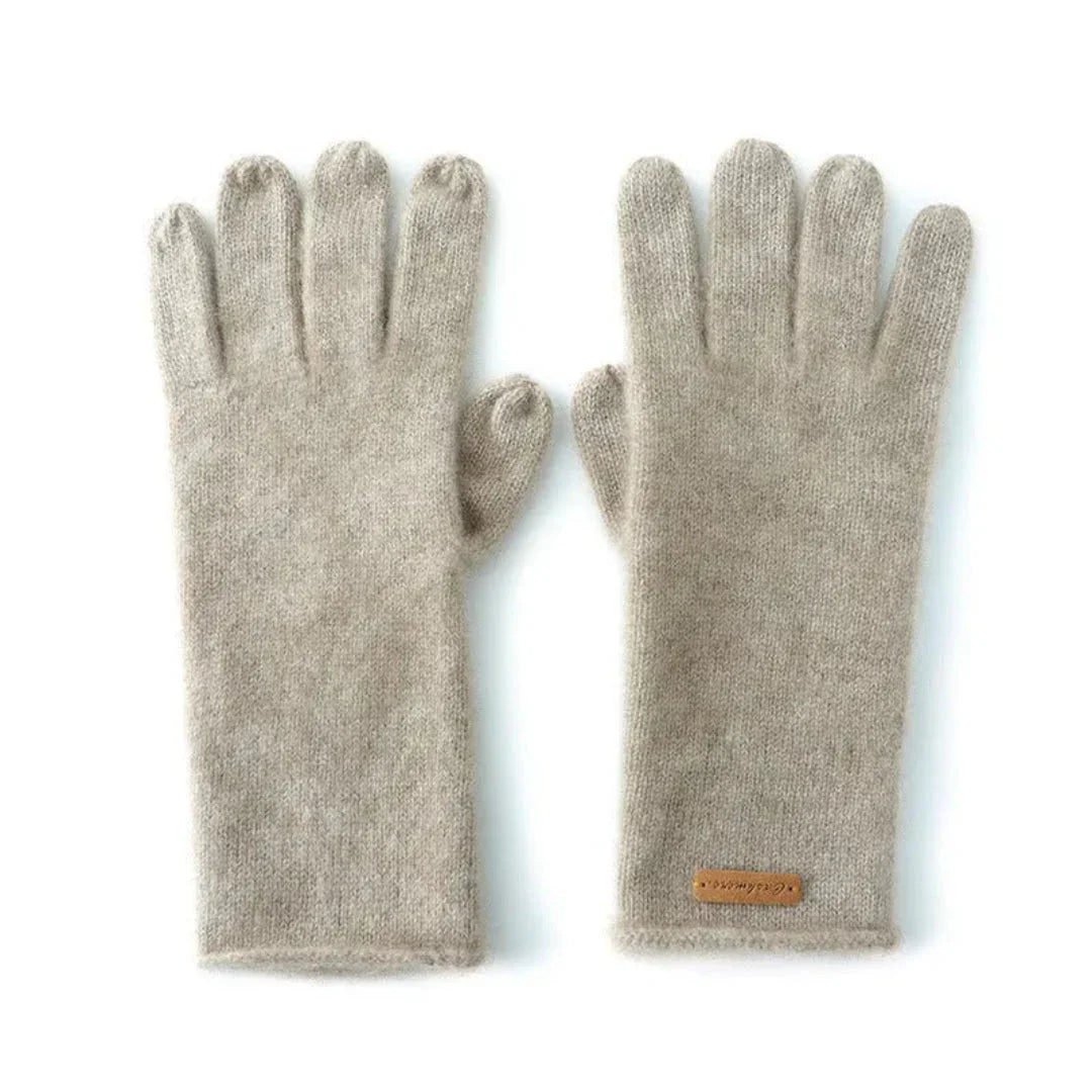 Gants en Cachemire Légers pour Femmes avec Poignets Allongés - Élégance Hivernale 3
