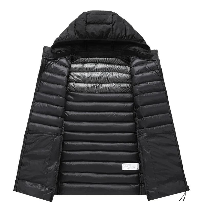 Gilet Matelassé Sans Manches pour Hommes avec Capuche – Comfort and Style for Autumn