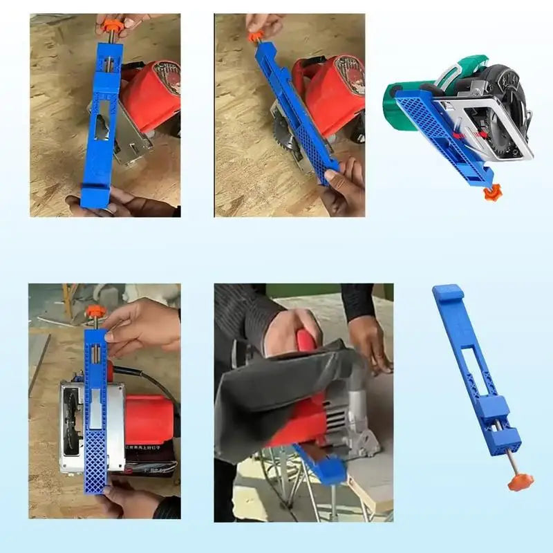 Guide de Base Réglable pour Scie Circulaire – Outil de Découpe Précis pour Menuiserie