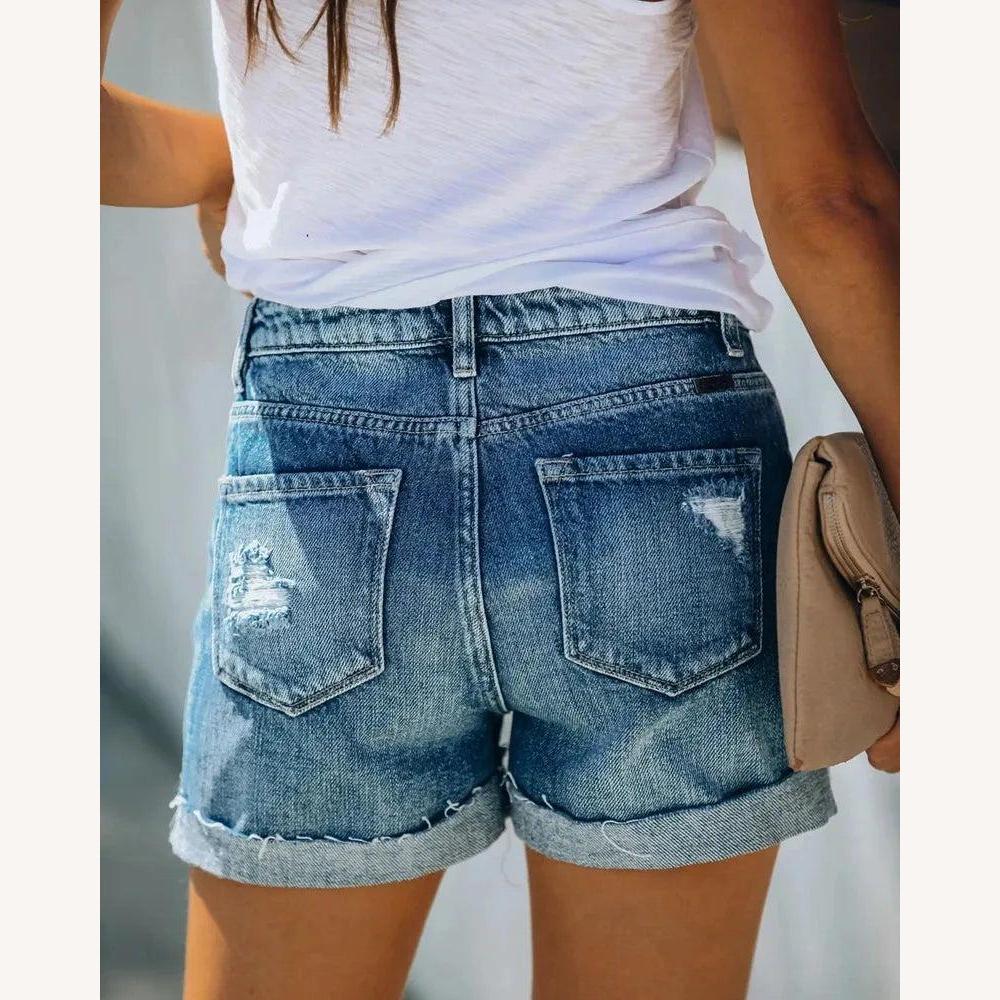 Short en Jean Femme Taille Haute Élégant – Confort Optimal et Coupe Ajustée pour un Style Sophistiqué