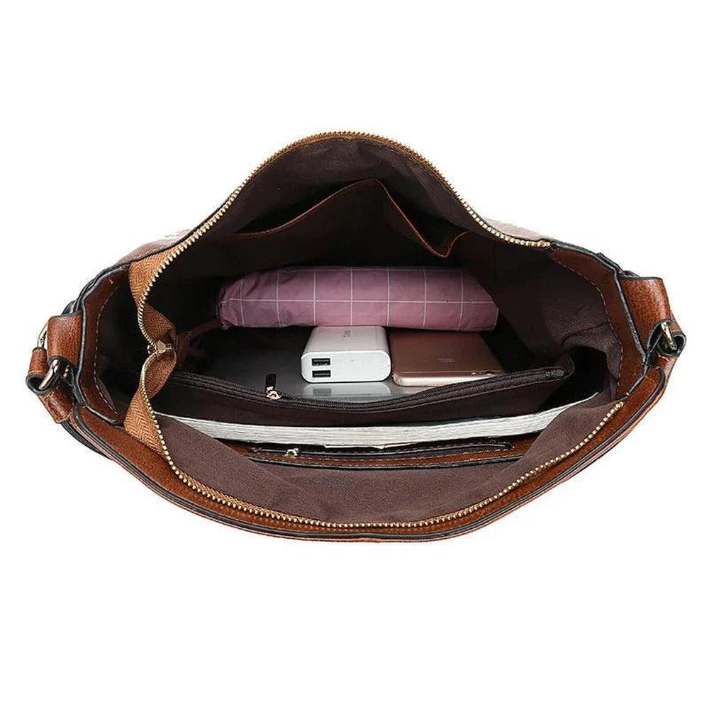Sac à Main 2 en 1 en Cuir PU pour Femme – Élégant et Pratique, Dimensions 35x28x13 cm, Idéal pour Quotidien et Sorties