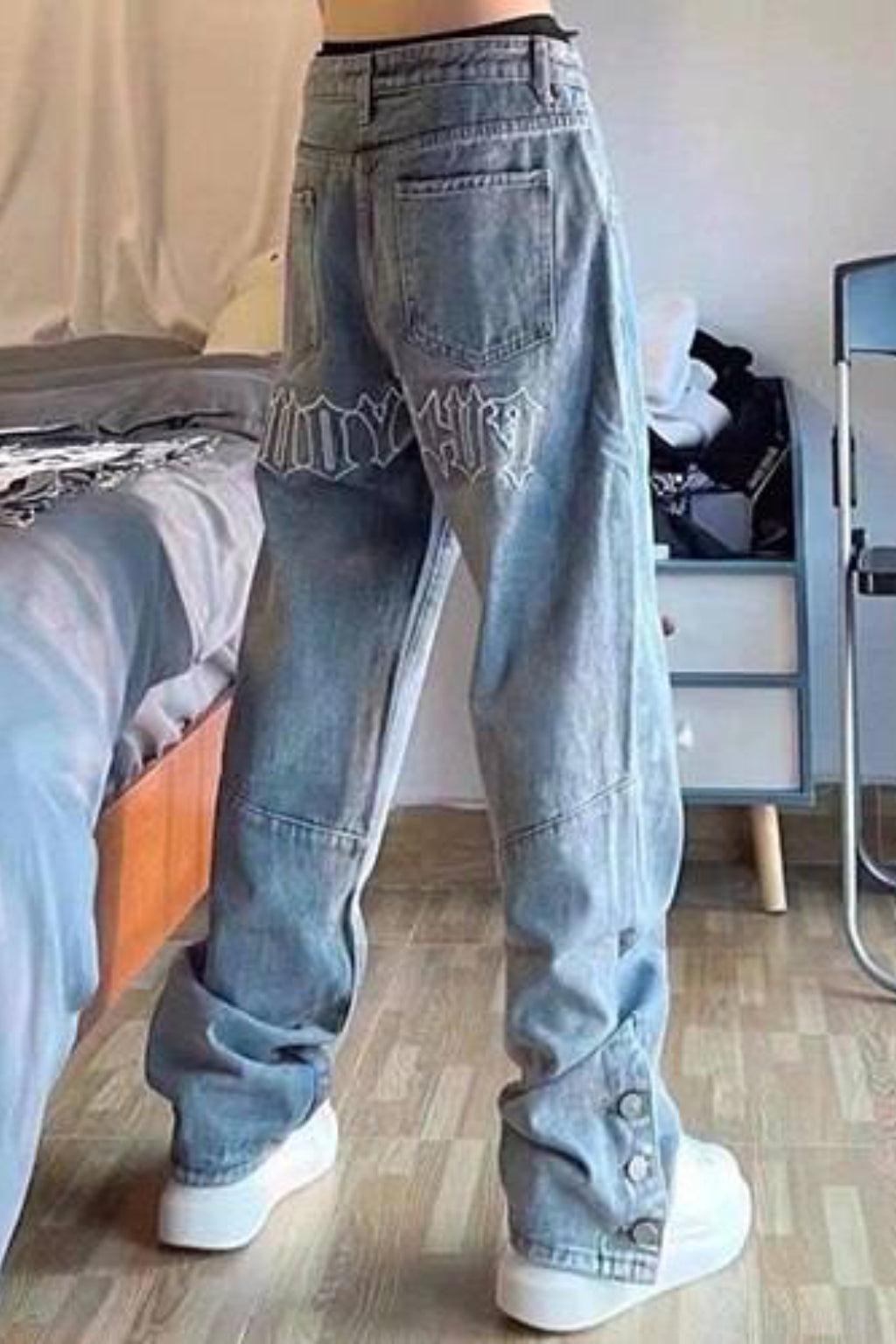 Jean Femme Taille Haute Empilé en Denim 100% Coton – Confortable et Tendance, Pantalon Jeans Décontracté pour Femmes