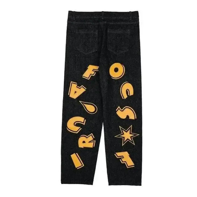 Jeans Baggy Personnalisés pour Hommes et Femmes – Denim Ajustement Ample avec Designs Uniques
