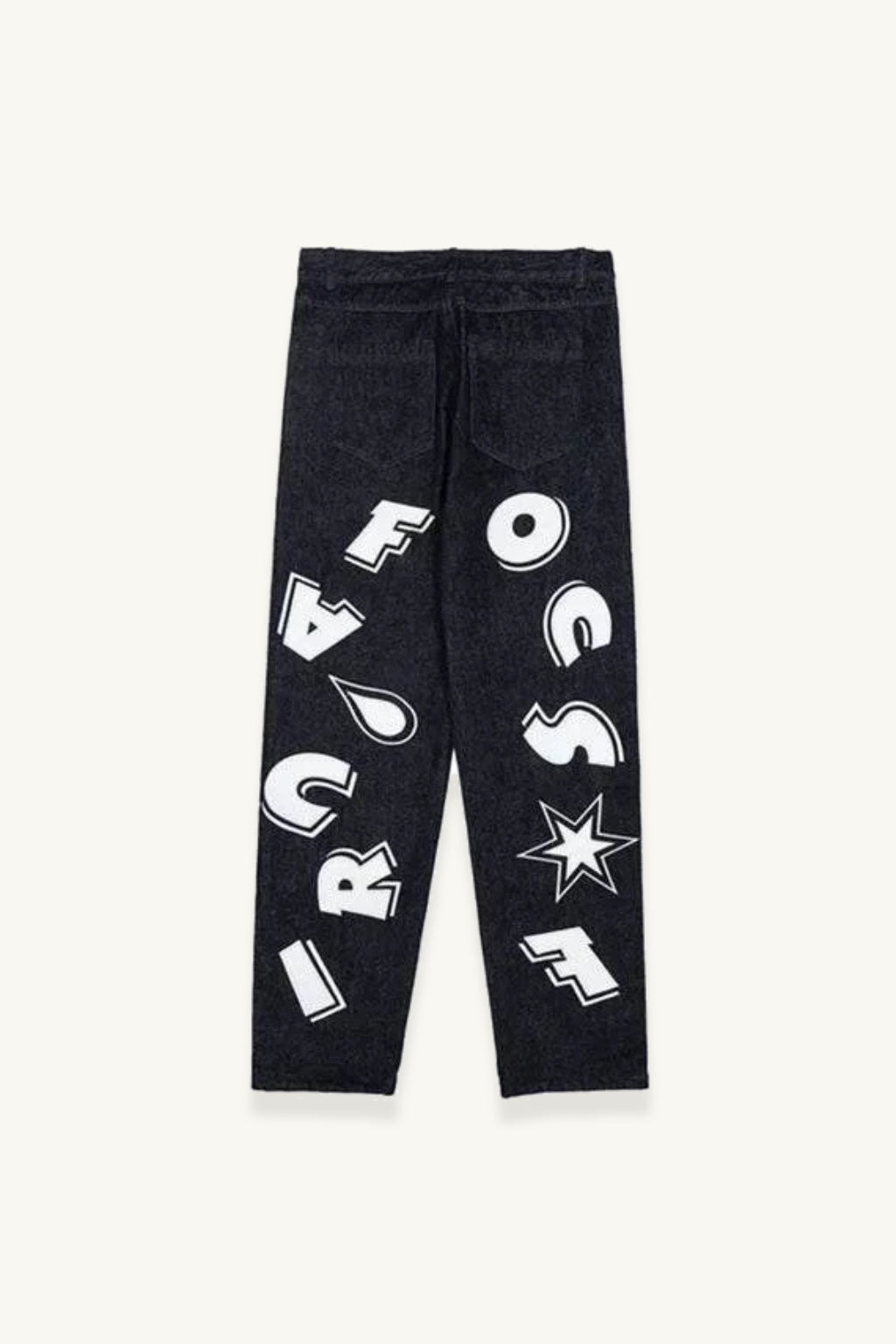 Jeans Baggy Personalized for Men and Women – Loose Fit Denim with Unique Designs
