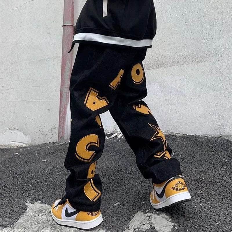 Jeans Baggy Personalized for Men and Women – Loose Fit Denim with Unique Designs