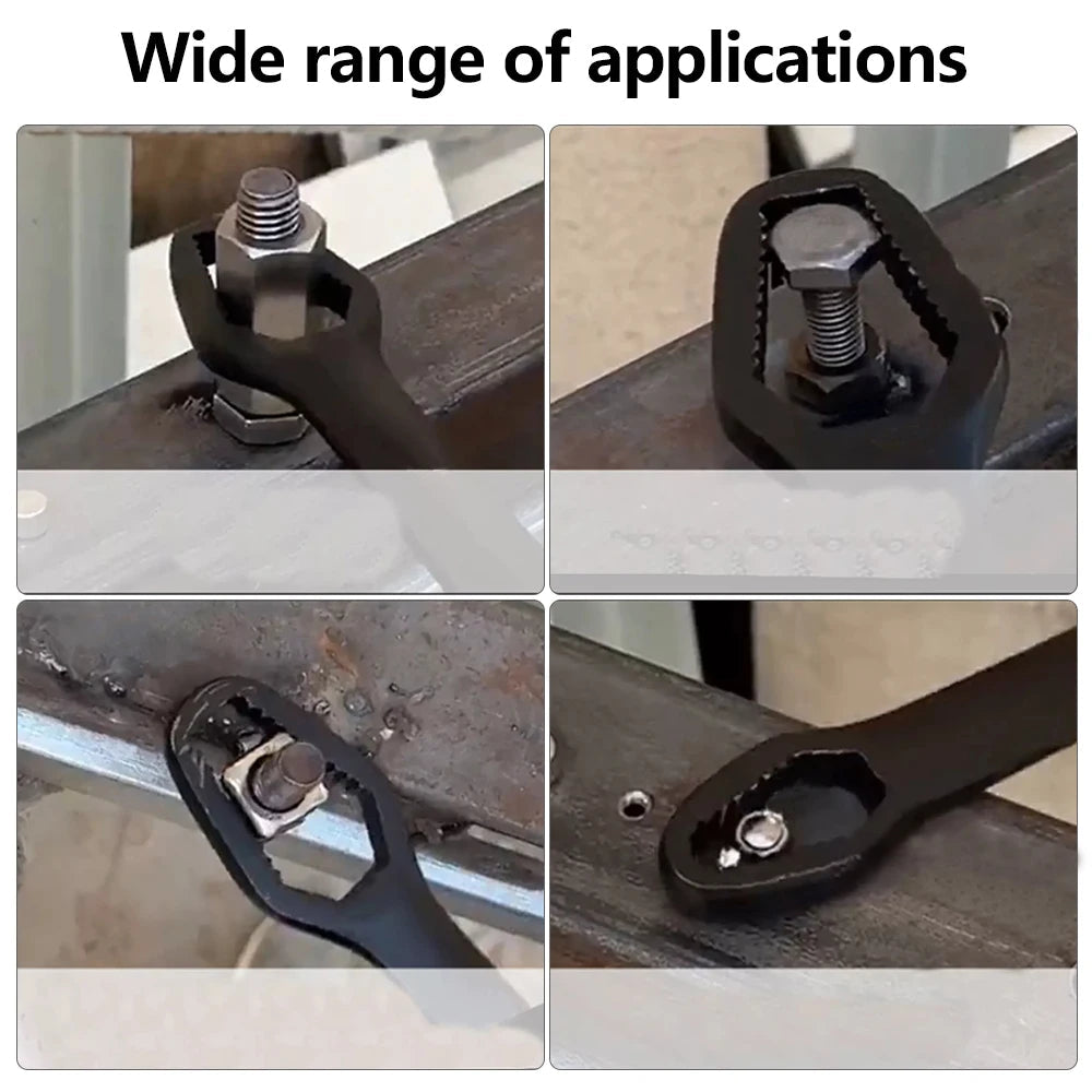 Jeu d'outils Torx Réglables à Double Tête 8 à 22 mm en Acier Chrome Vanadium pour Réparations Domestiques