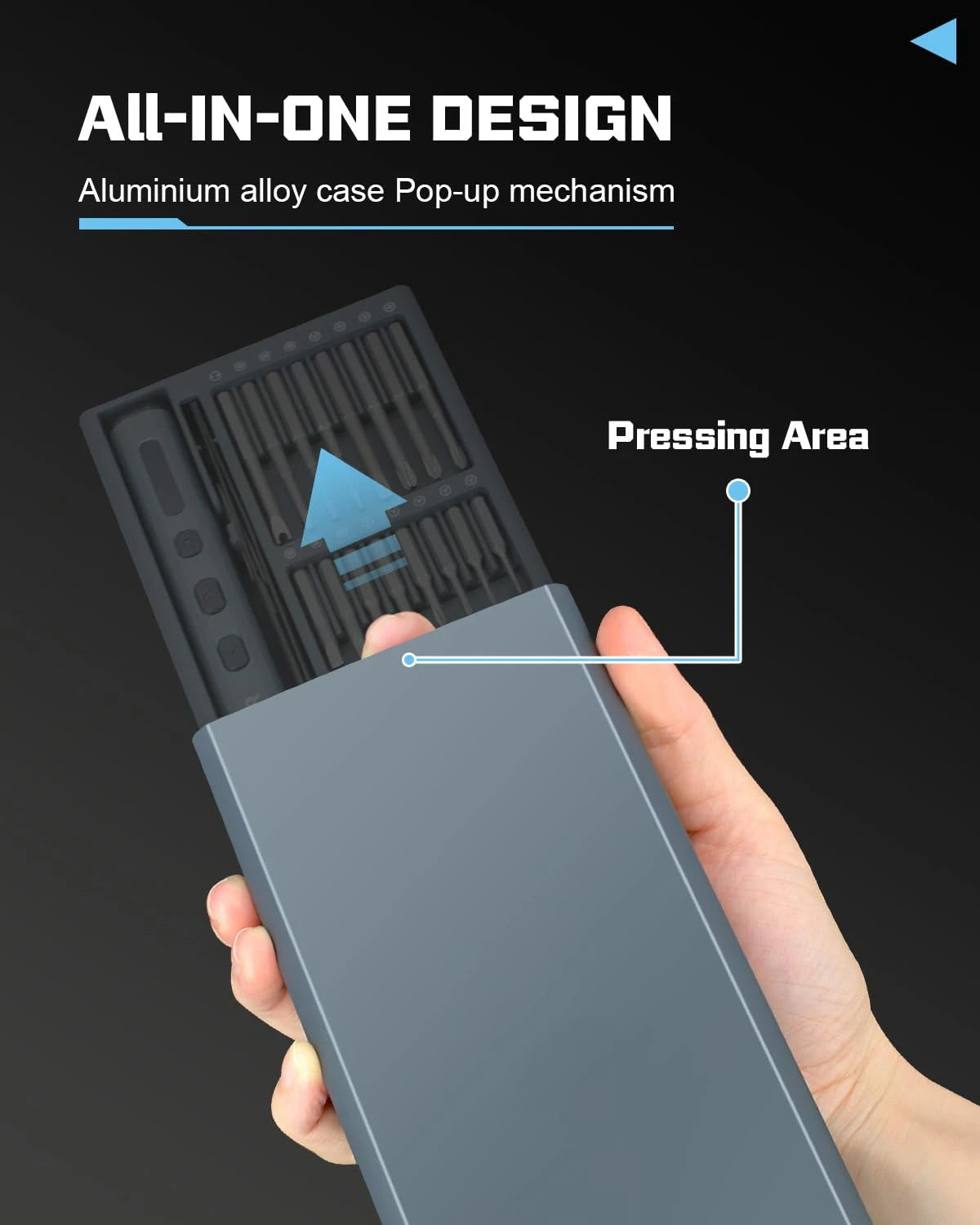 Jeu de Tournevis Électriques de Précision avec 5 Réglages de Couple et Embouts Magnétiques