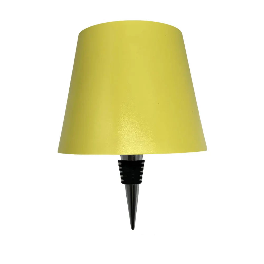 Wireless LED Table Lamp with Touch Control - Portable Rechargeable Lamp for Dinners and Parties, Creative Metal Design