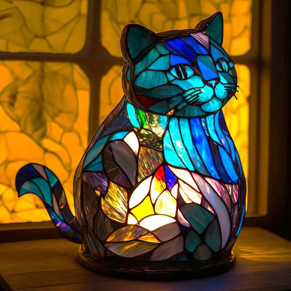Lampe de Table LED Animaux en Résine – Décor Sirène, Mouton, Hibou et Tortue pour la Maison