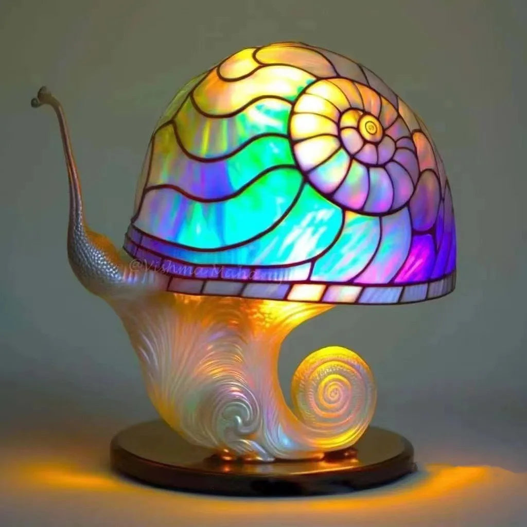 Lampe de Table LED Animaux en Résine – Décor Sirène, Mouton, Hibou et Tortue pour la Maison