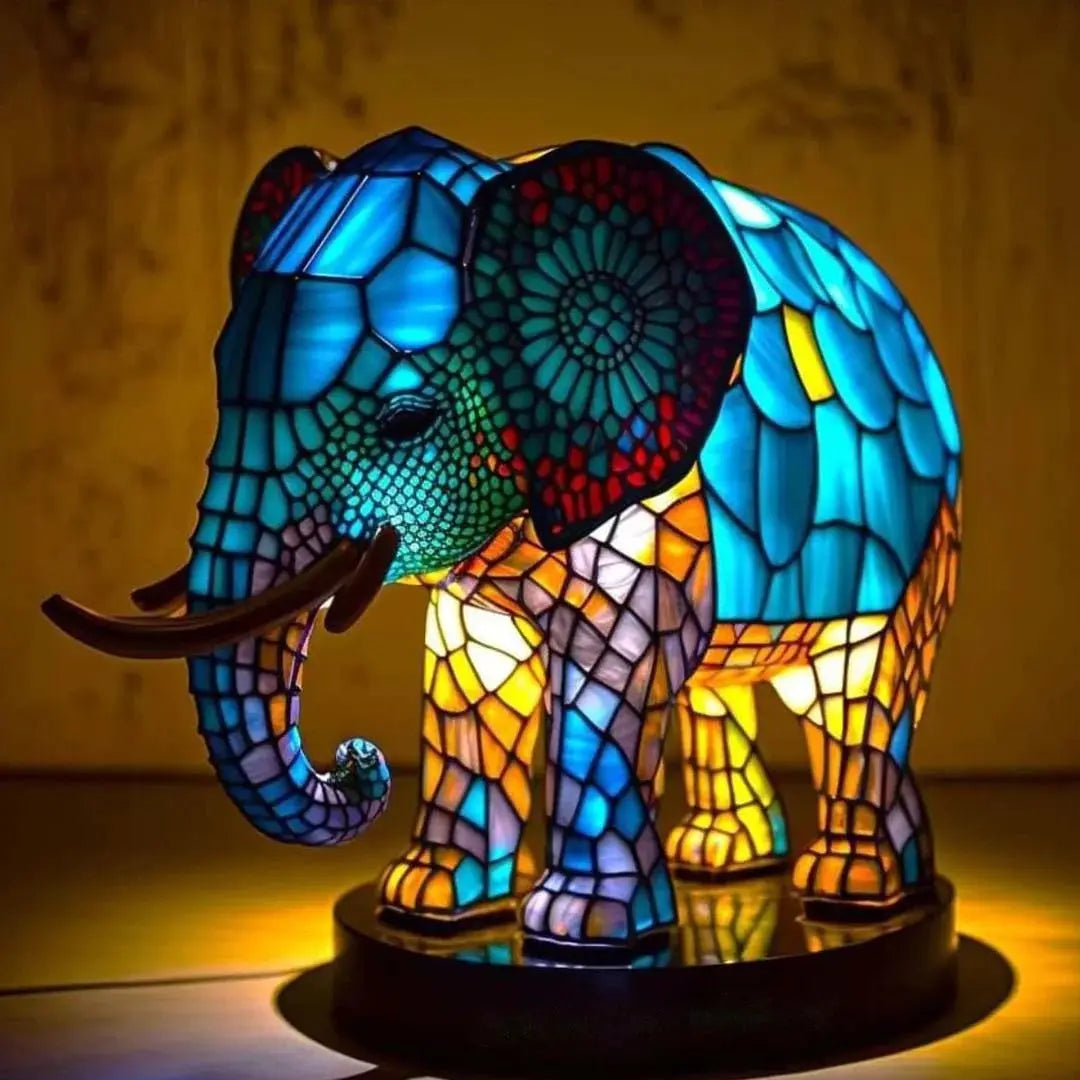 Lampe de Table LED Animaux en Résine – Décor Sirène, Mouton, Hibou et Tortue pour la Maison