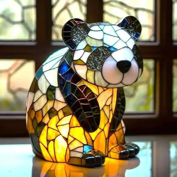 Lampe de Table LED Animaux en Résine – Décor Sirène, Mouton, Hibou et Tortue pour la Maison