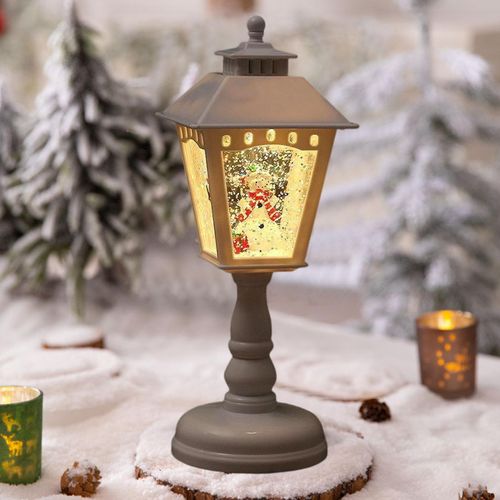 Lampes de Table Illuminées de Noël - Décorations en Forme de Père Noël, Bonhomme de Neige et Sapin