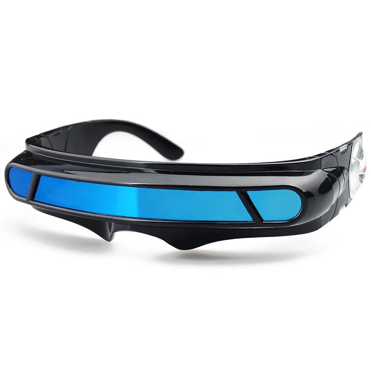 Lunettes de soleil Cosplay Cyclope UV400 pour Halloween – Protection Solaire et Style Audacieux
