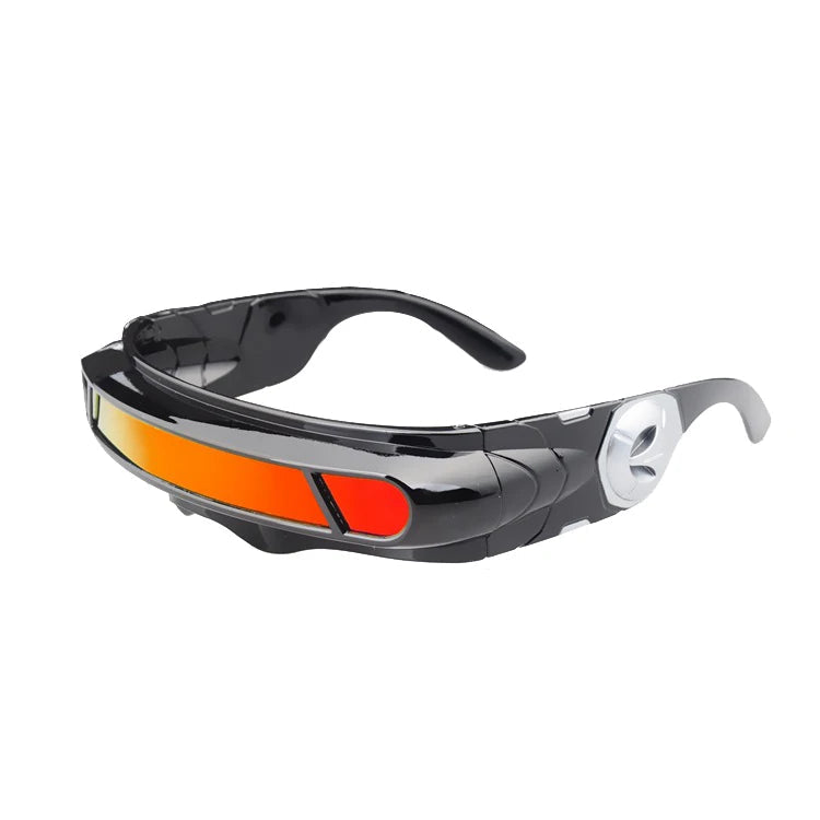 Lunettes de soleil Cosplay Cyclope UV400 pour Halloween – Protection Solaire et Style Audacieux