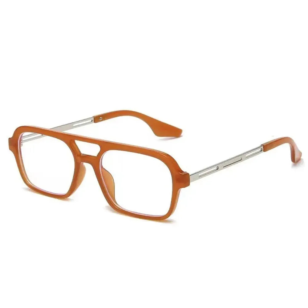 Lunettes de Soleil Femme Rectangulaires Vintage Luxe – Protection UV, Monture en Résine Légère