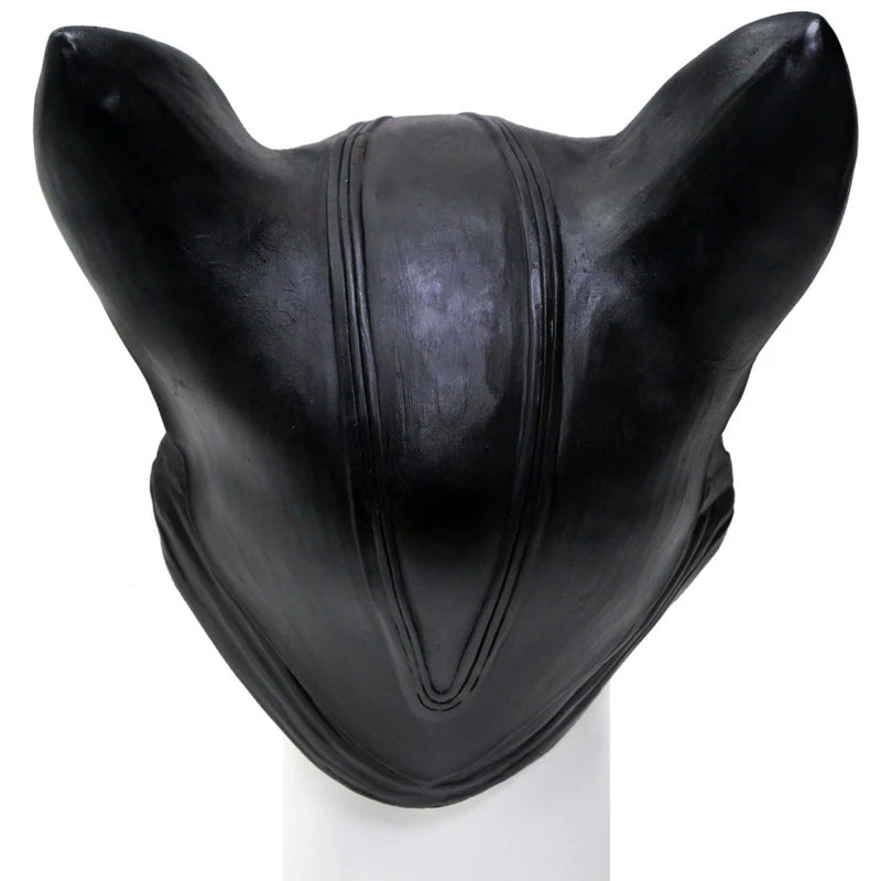 Catwoman Latex Mask for Cosplay and Halloween – Sexy Costume for Adults