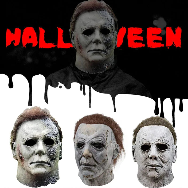 Masque d'Halloween en Latex Style Michael Myers – Tête Complète Horrifique