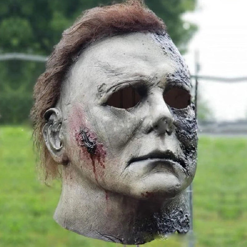 Masque d'Halloween en Latex Style Michael Myers – Tête Complète Horrifique