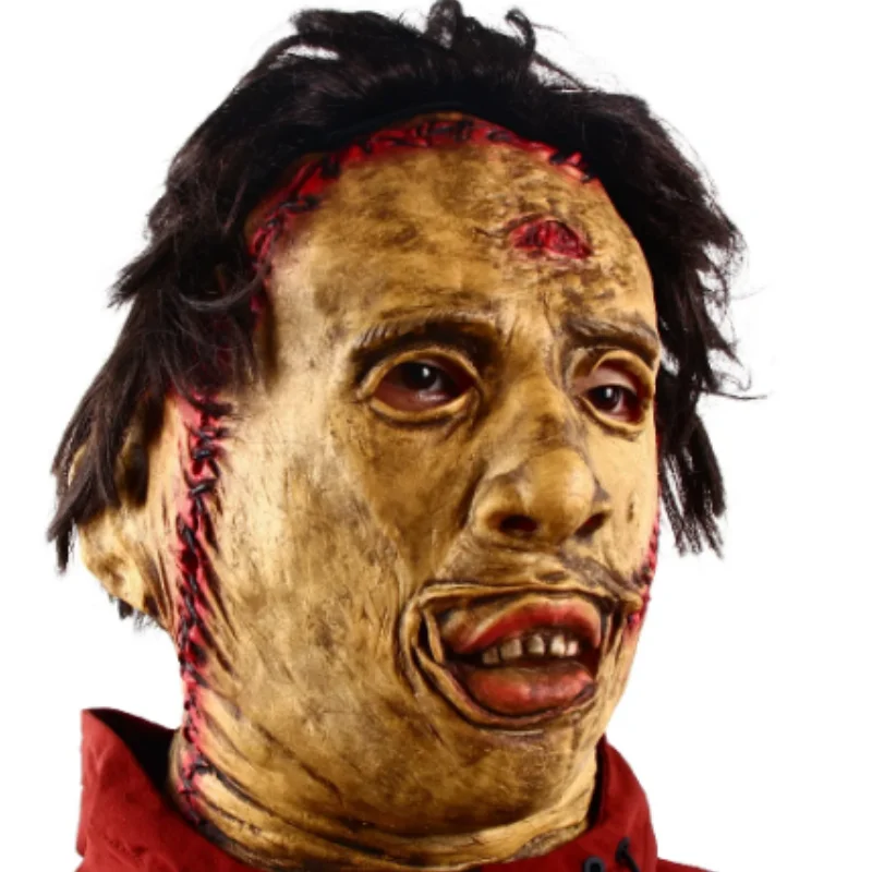 Masque d'Halloween en Latex avec Détails Réalistes pour Costume d'Horreur