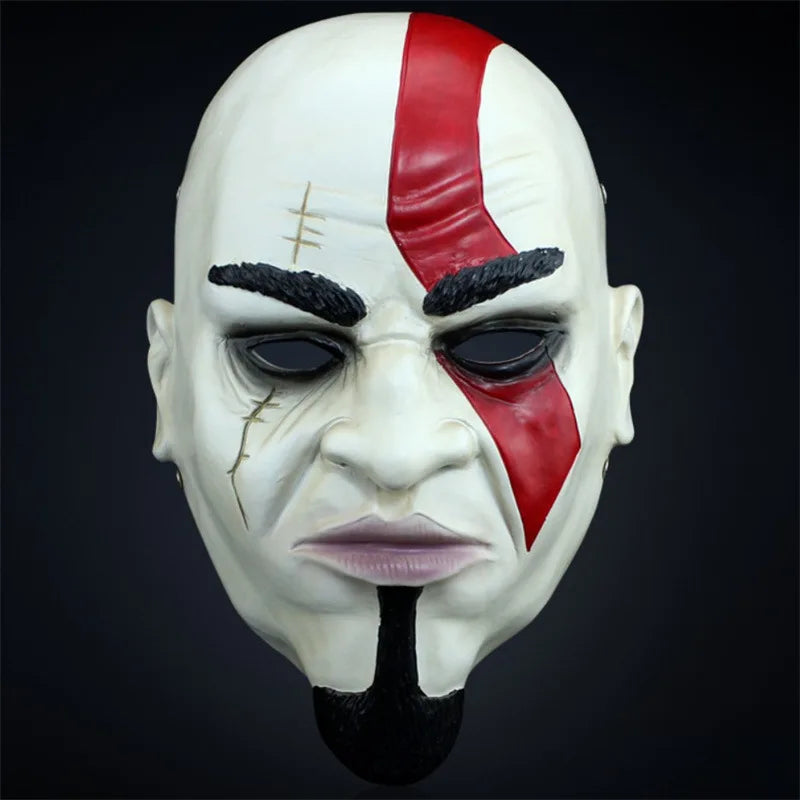 Masque d'Halloween en Résine, Masque Complet pour Cosplay et Fêtes
