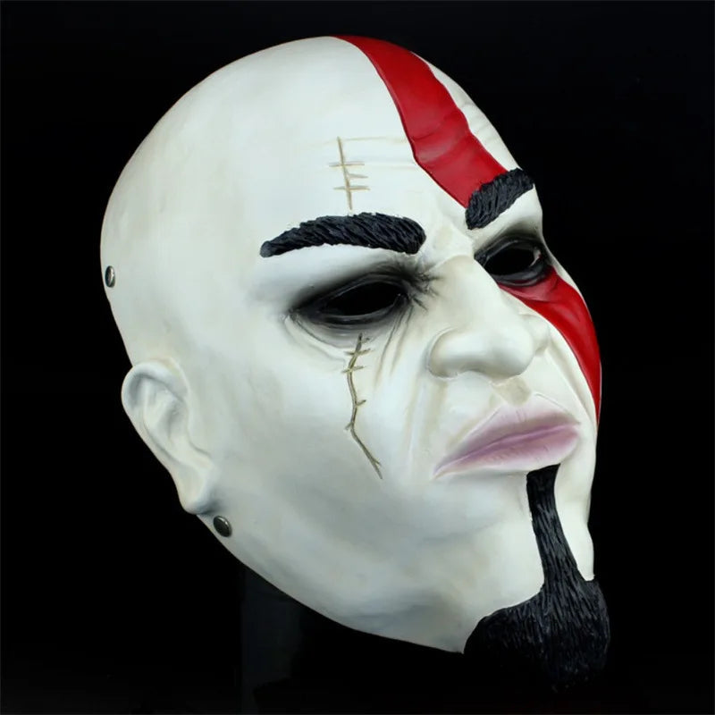 Masque d'Halloween en Résine, Masque Complet pour Cosplay et Fêtes